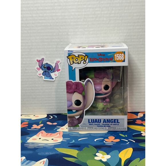 Funko POP! Disney Lilo & Stitch - Luau Angel Figure #1568 - Picture 1 of 13